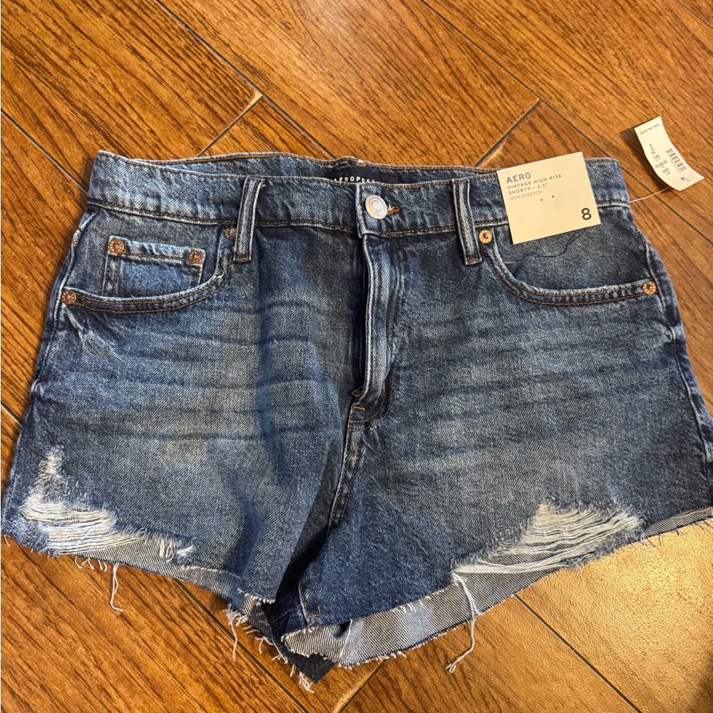 NWT Womens AERO Jean shorts